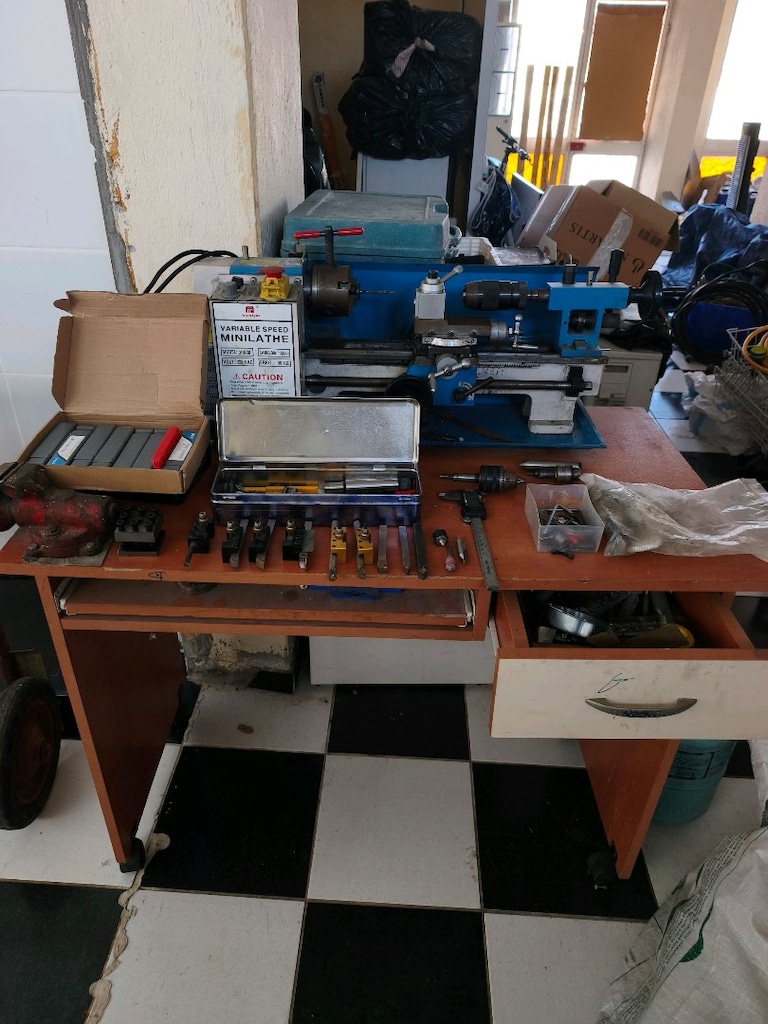 tezgah üstü mini torna makinesi - 4