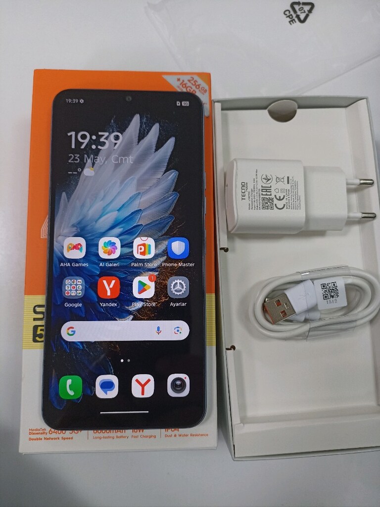 tecno spark 40 5G ..8+8/256gb 19 ay garantili - 3