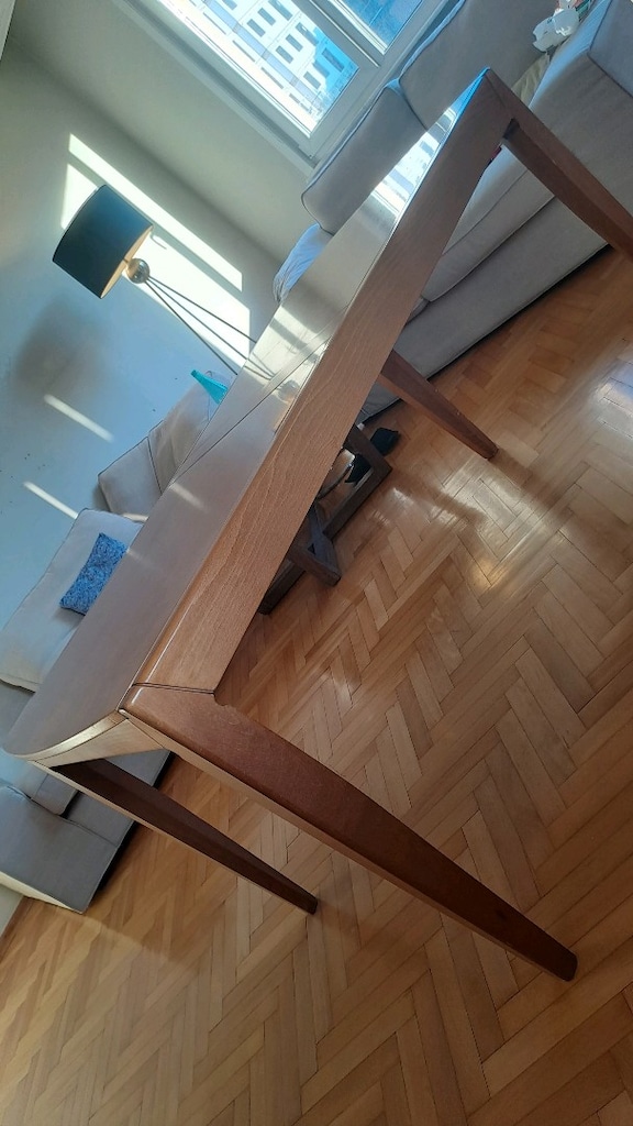 ahşap masa yemek masası açılır - 9