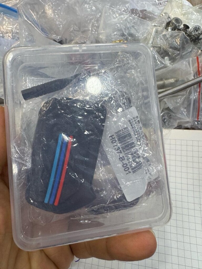 BMW gümüş anahtar kılıfı - 2