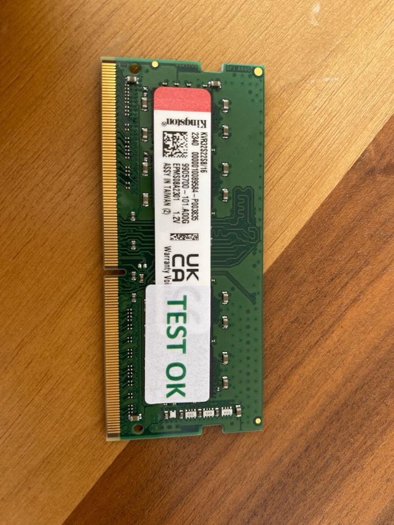 16 GB DDR4 RAM KINGSTON 16x1 NOTEBOOK