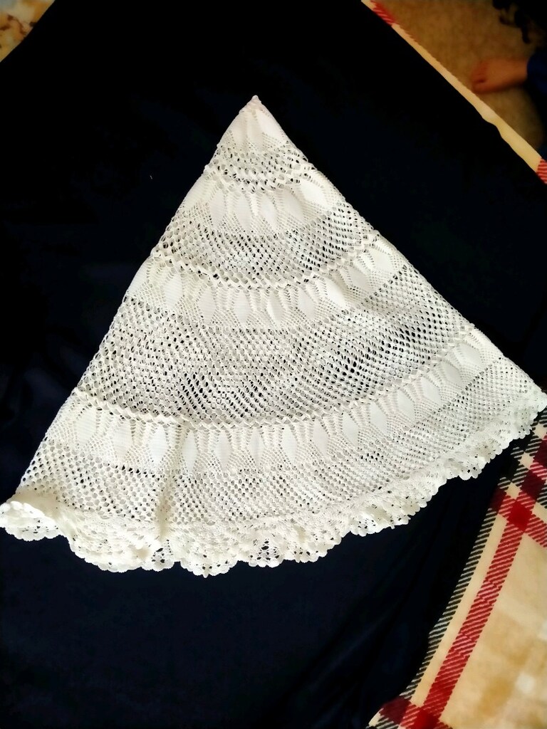 Dantel Masa örtüsü Beyaz - 3
