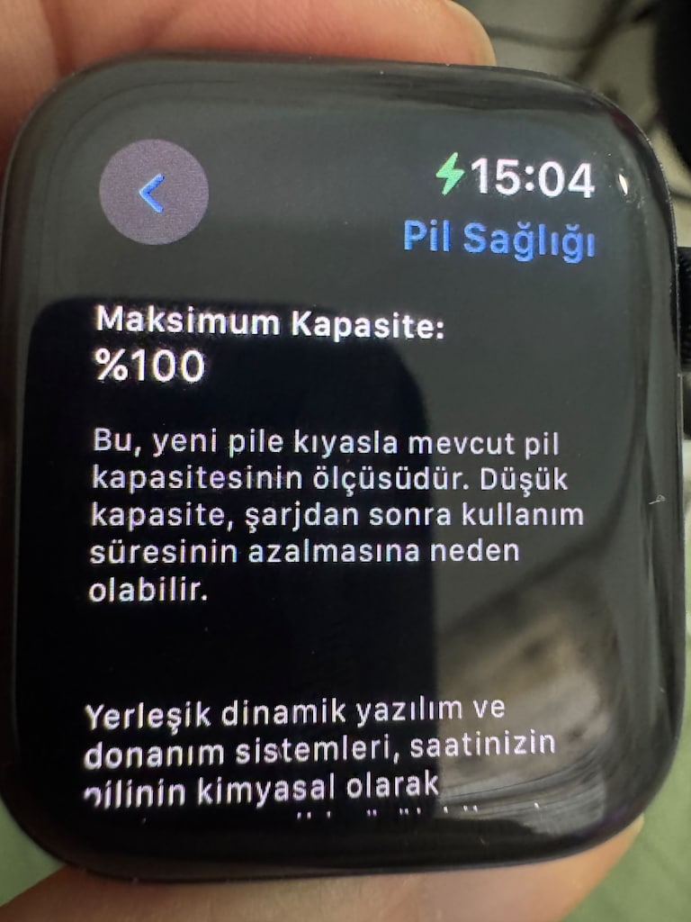 ACİL SATILIK - Apple Watch SE (Gen 2) 44mm GPS - 6