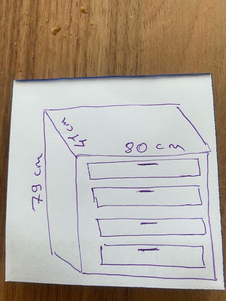 Adore 4 çekmeceli şifonyer - 5