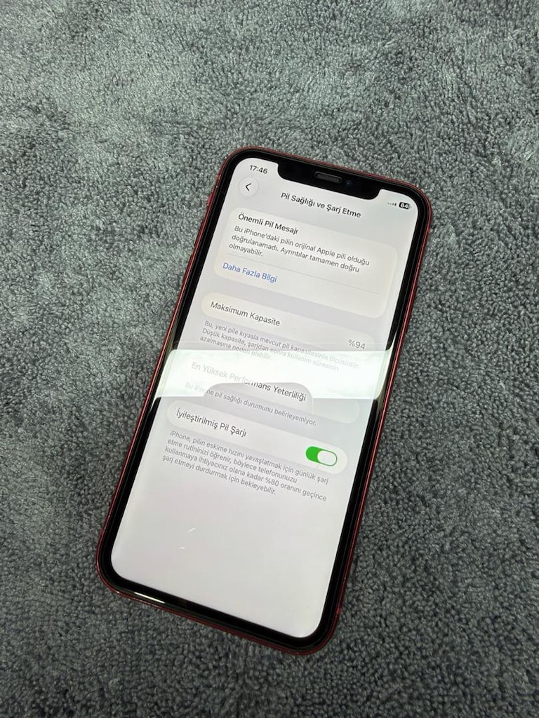 iPhone 11 128gb kutu fatura var - 6