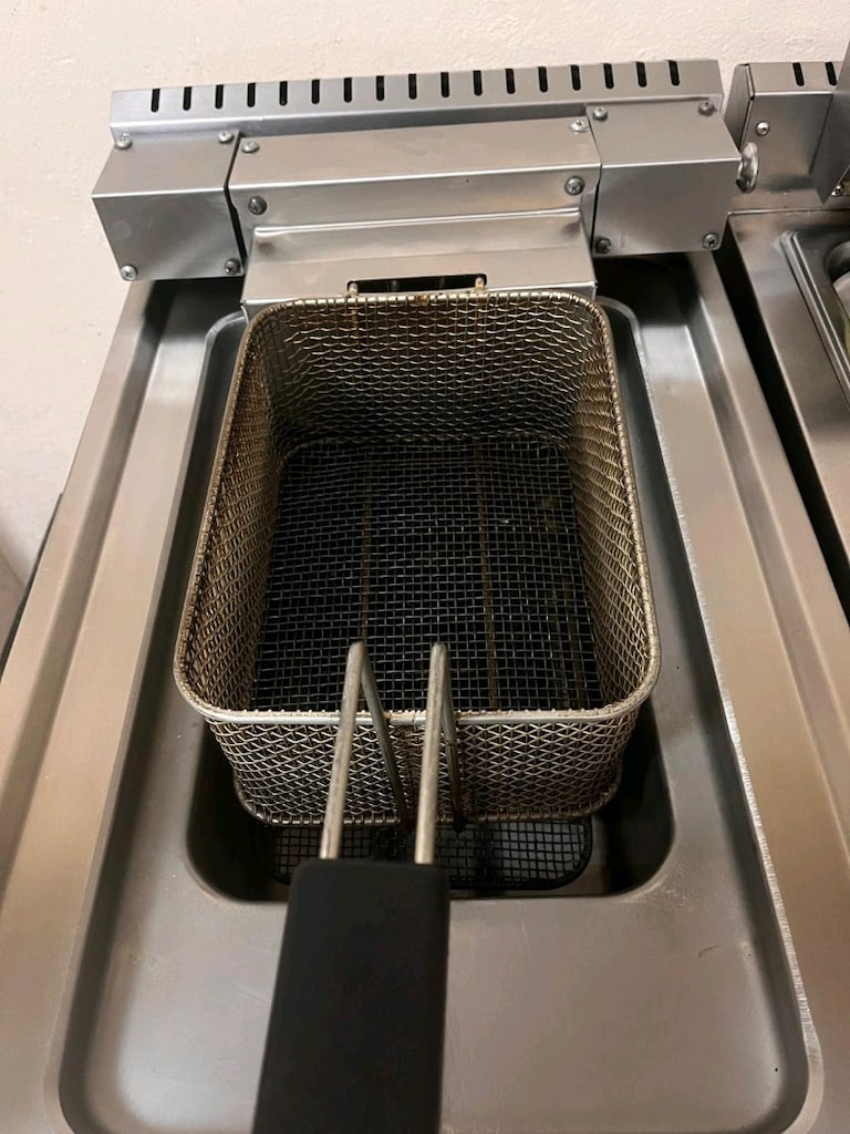 Paslanmaz Çelik İkili Fritöz Seti - 6