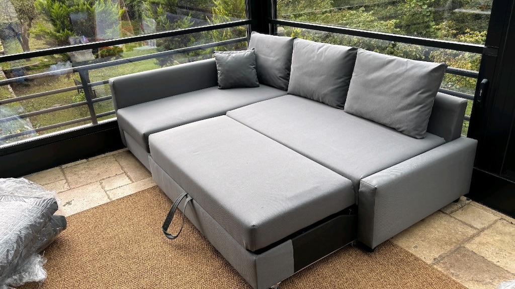 IKEA FRIHETEN SANDIKLI YATAKLI KÖŞE KOLTUK - 3
