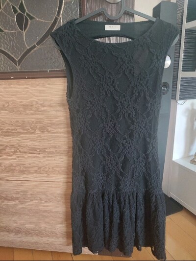 Pull&Bear Sırt Dekolteli Mini Elbise