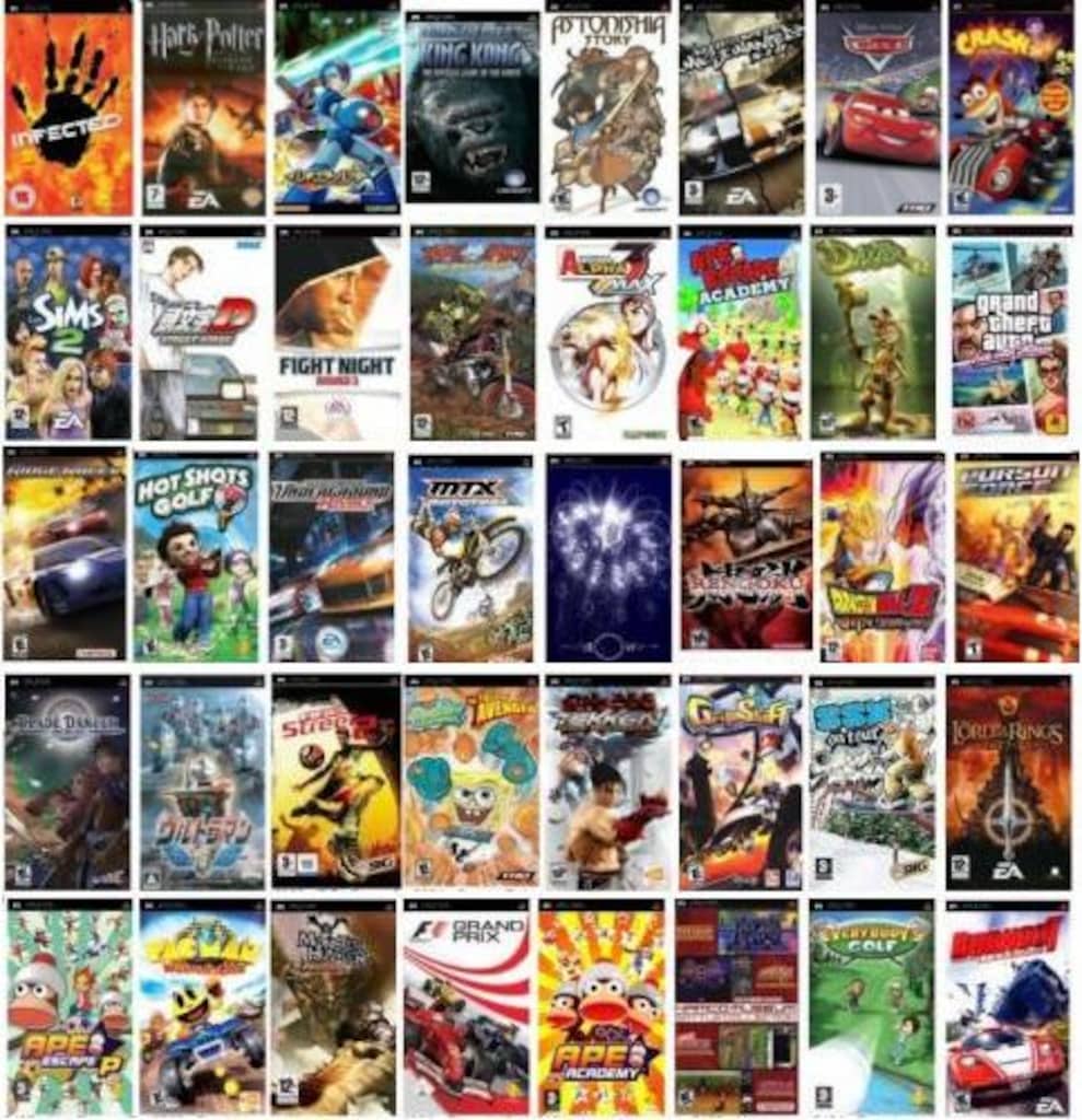 PSP E1000 SON KASA 128GB+6,60 KALICI CVF+70 OYUN SIFIR AYARINDA - 3