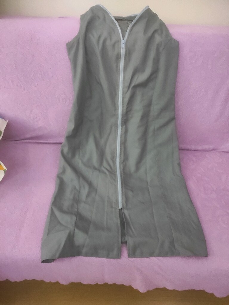 kumaş elbise - 3