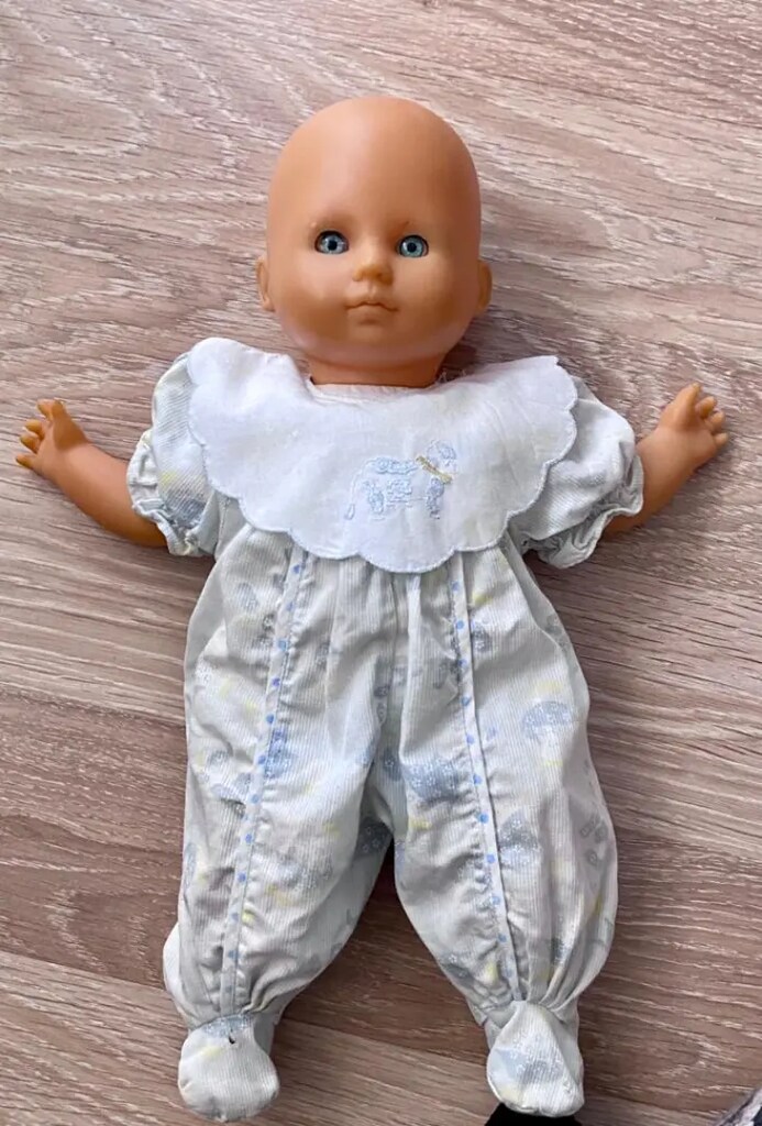 Alman Zapf Antika Oyuncak Bebek - 7