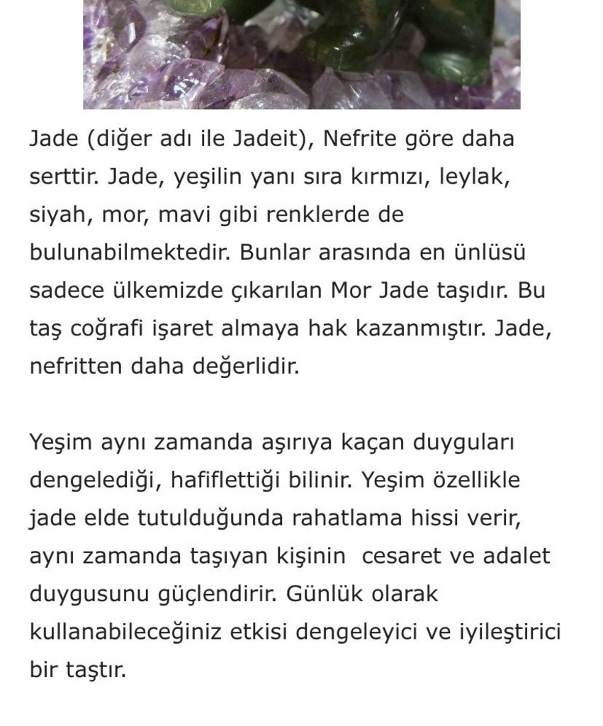 Yeşim Taşı ( Jade ) Multicolor Doğaltaş Bileklik - 7