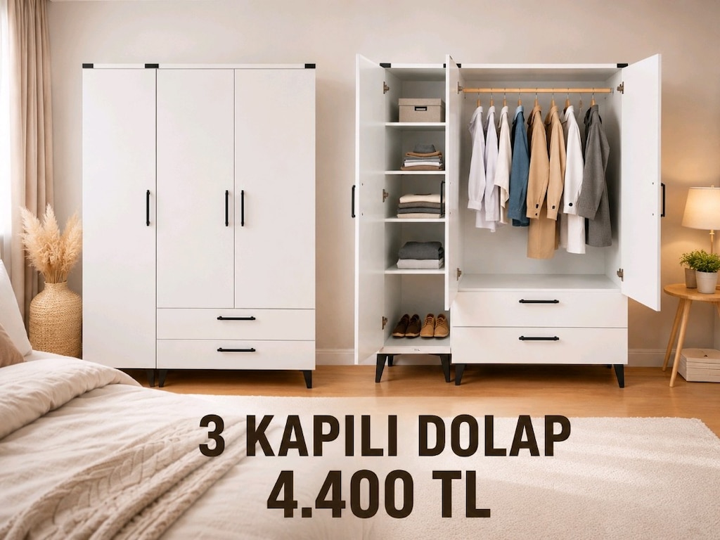 elbise dolapları,çok amaçlı dolaplar - 3