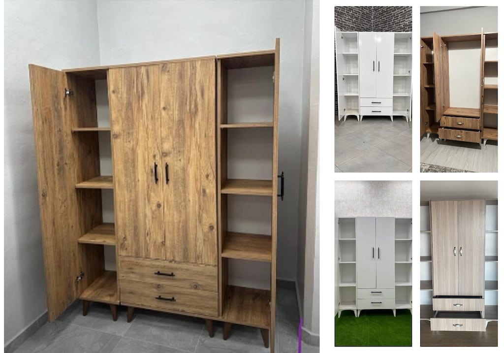 4 kapaklı elbise dolabı mqqrprghux - 5
