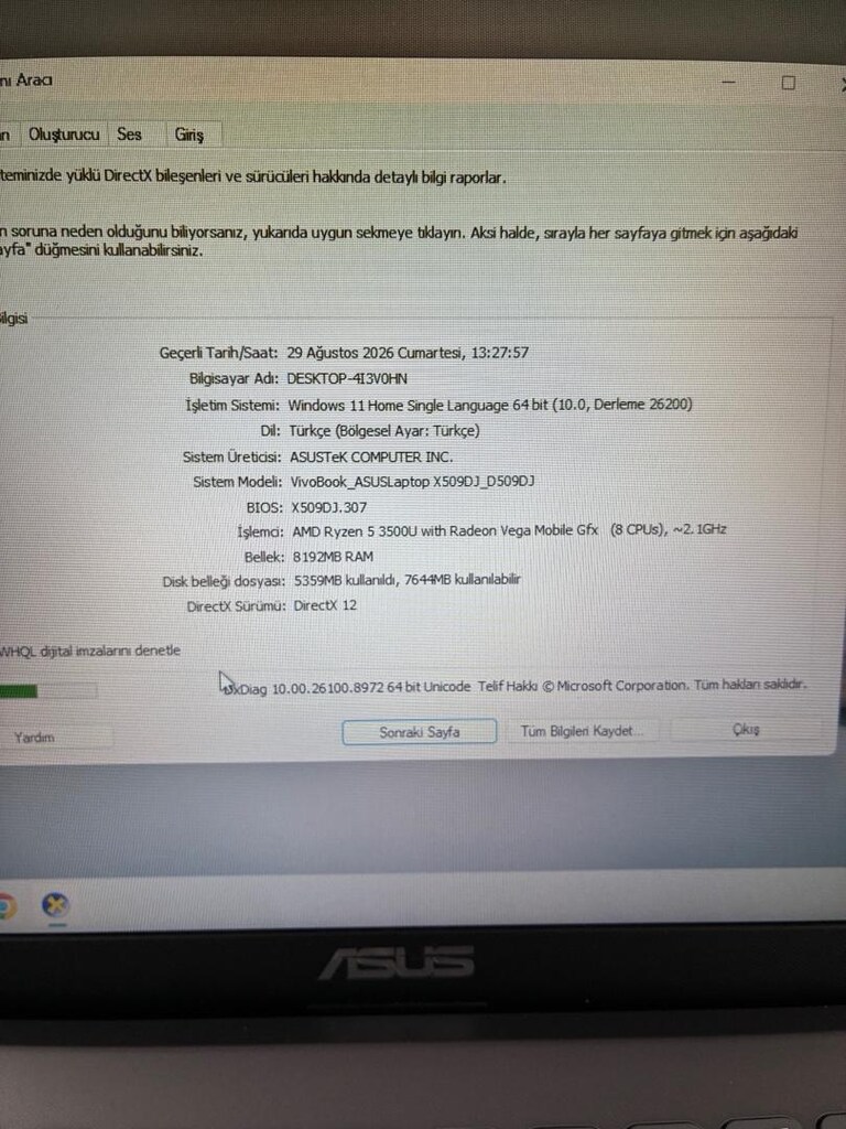 Asus D509D Dizüstü Bilgisayar - 4