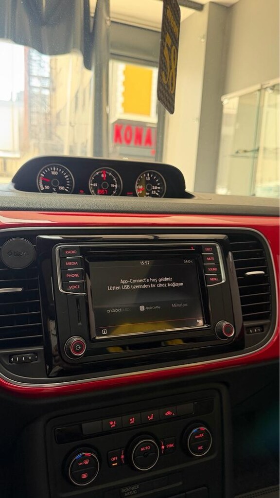 VW MİB 2 STD CARPLAY MULTİMEDYA MİB2 JETTA PASSAT GOLF CADDY POLO 6R - 16