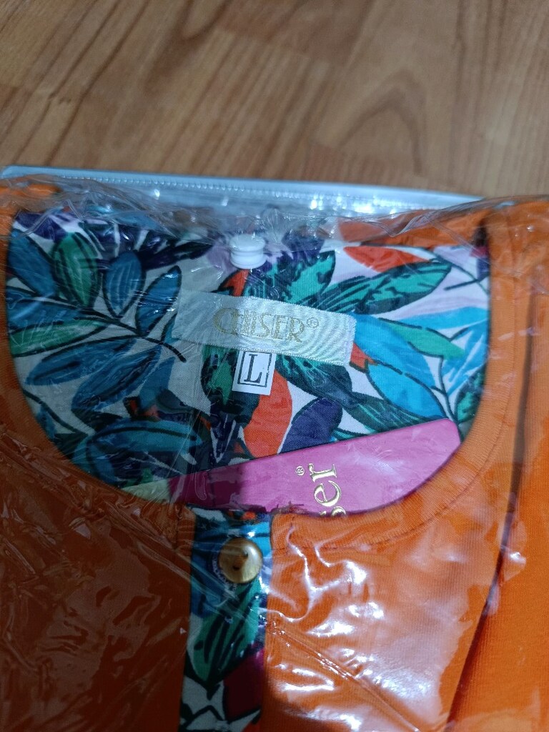 Kadın kısa kollu çiçekli pijama takımı - 4