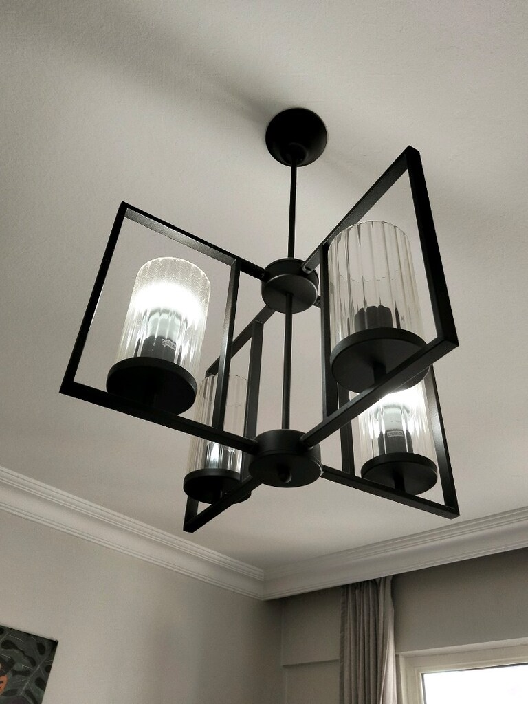 4 LÜ SALON METAL AVİZE - 3