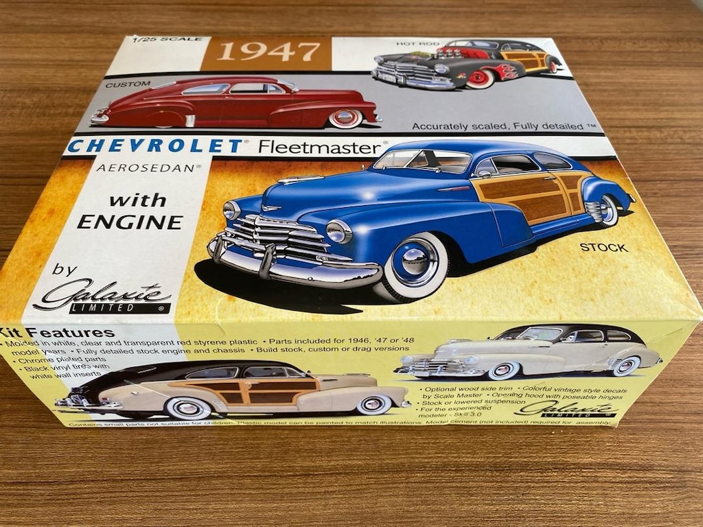1947 Chevrolet Fleetmaster Plastik Maket Kiti - 2