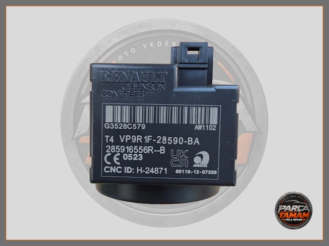 RENAULT DACIA ANAHTAR KOD ÇÖZÜCÜ İMMOBİLİZER ANTENİ 285916556R - 3