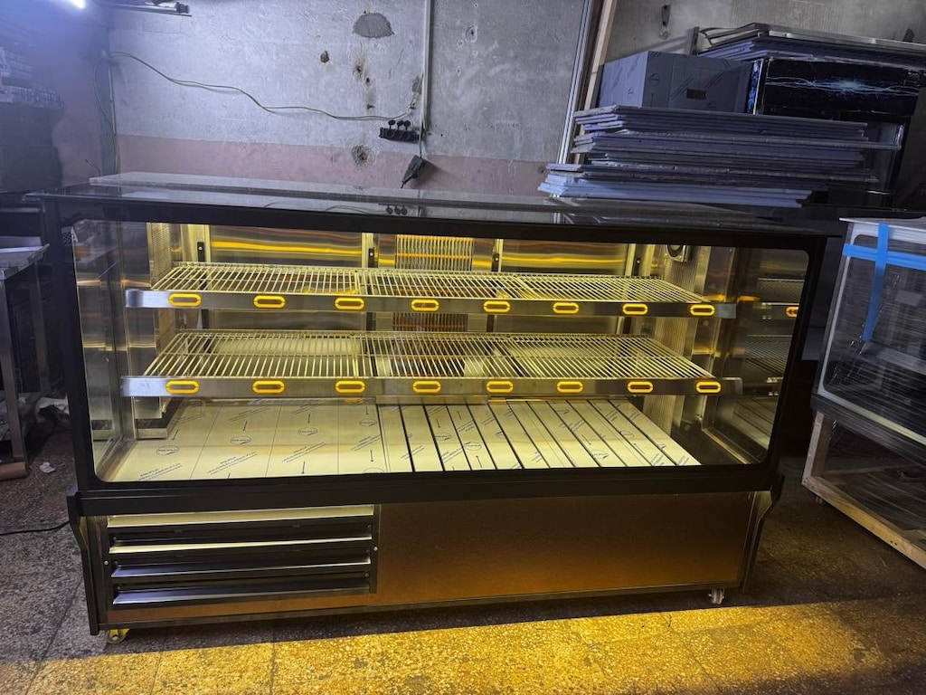 200 CM ALT DEPOLU MEZE – KEBAP – VİTRİN DOLABI - 5