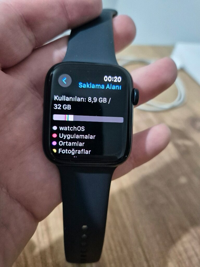 apple watch se 2.nesil 44mm gece yarısı - 15