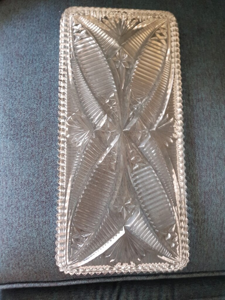 kristal tepsi ve şekerlik - 3