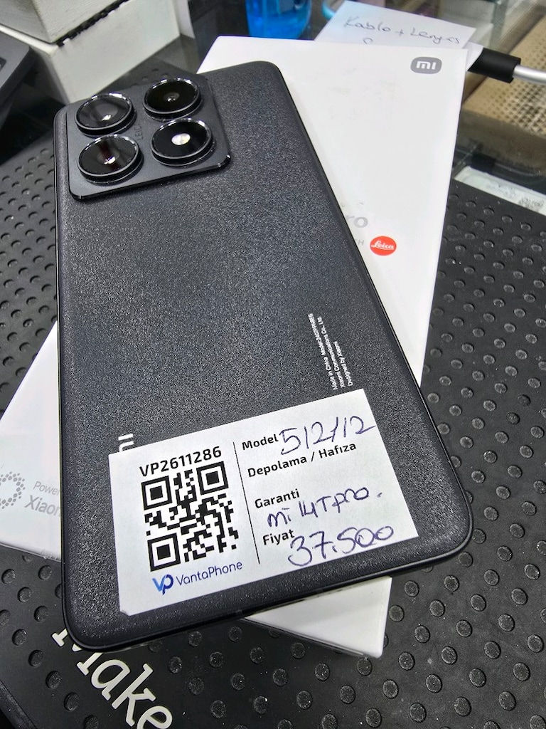 xiaomi 14 t pro 512gb 12ram hatasız garantili faturalı - 2