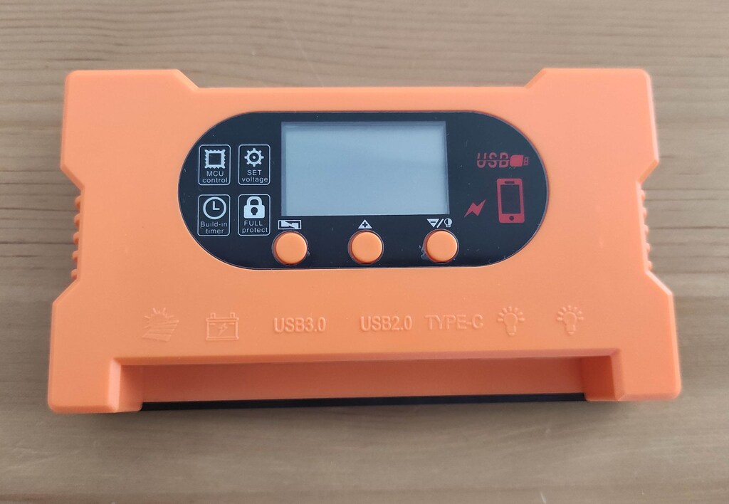50A Solar Şarj Kontrol Cihazı (12V/24V-Type-C & USB 3.0 Hızlı Şarjlı) - 2