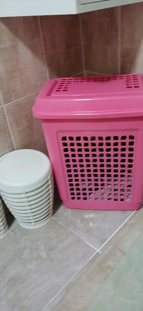 plastik kirli çamaşır sepeti - 3