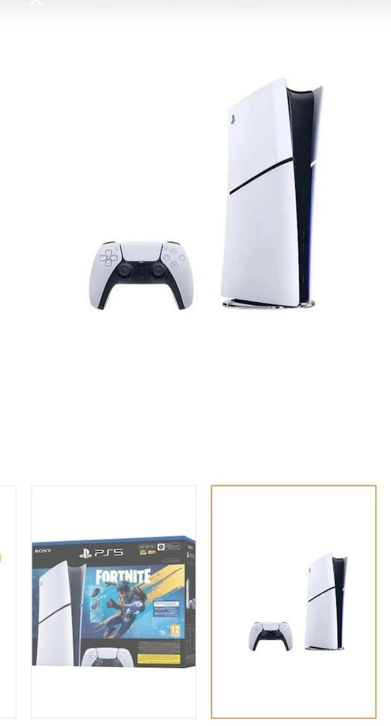 SIFIR SONY Playstation 5 Digital/Fortnite V2 Bundle Oyun Konsolu - 2
