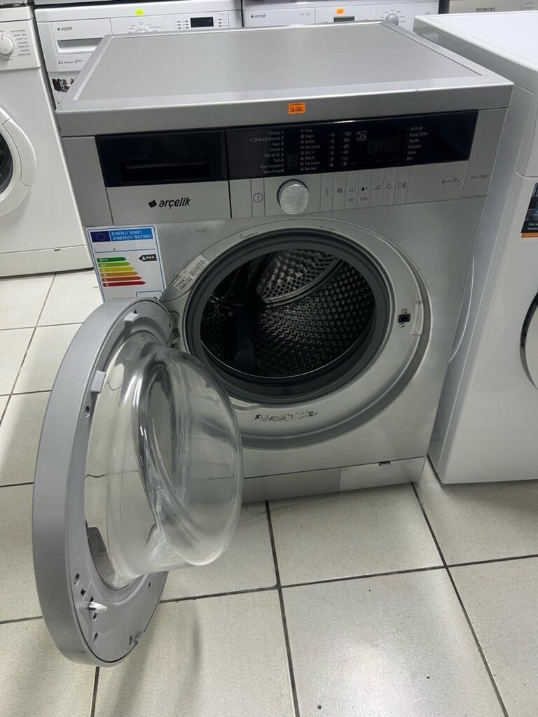 ARÇELİK INOX pıano serisi dijital 9 kg a+++ enerji - 4