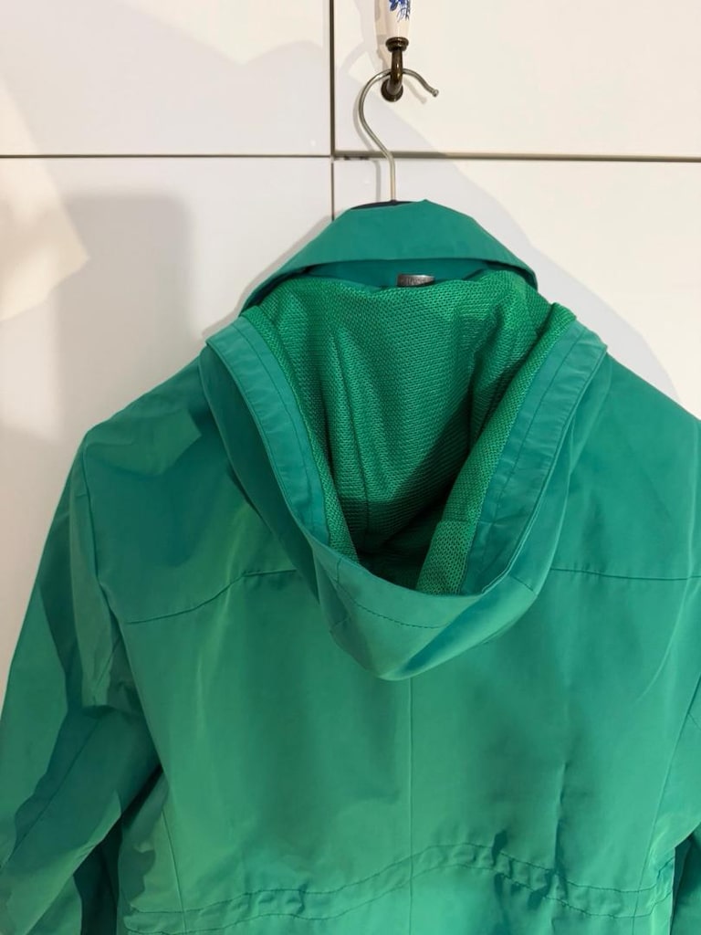 Hugo Boss Nano Teknolojili Canlı Yeşil Yağmurluk / Mont - 3