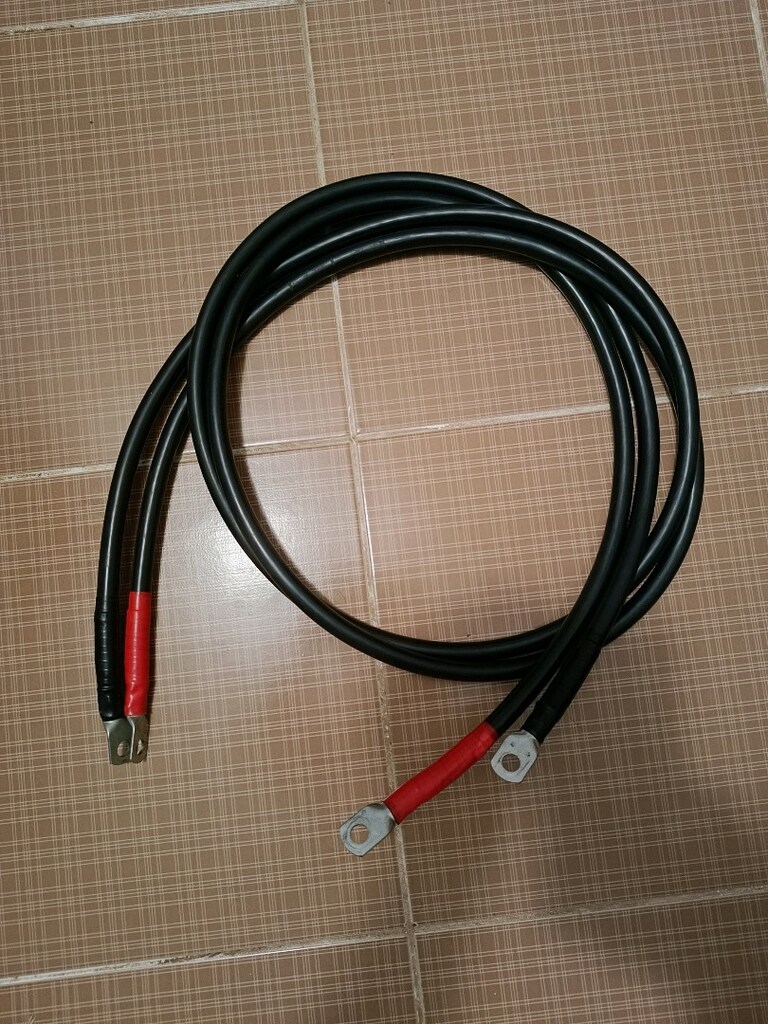 70mm2 2+2=4 metre akü bakır kablo inverter için - 6