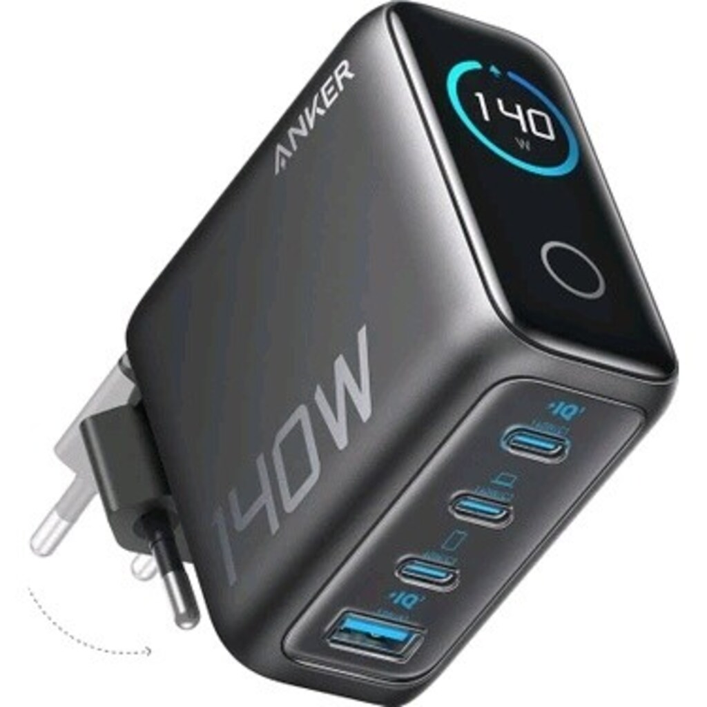 Anker 140W USB-C Şarj Cihazı, 4 Bağlantı Noktalı, Hızlı Şarj - 7
