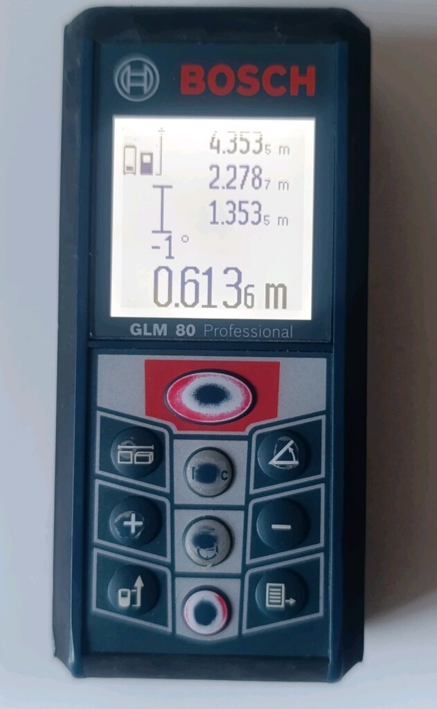 BOSCH GLM80 LAZERMETRE - 5