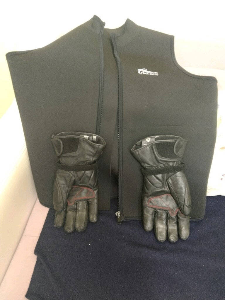 motorcu eldiven yelek pantolon yeni 6500tl - 2