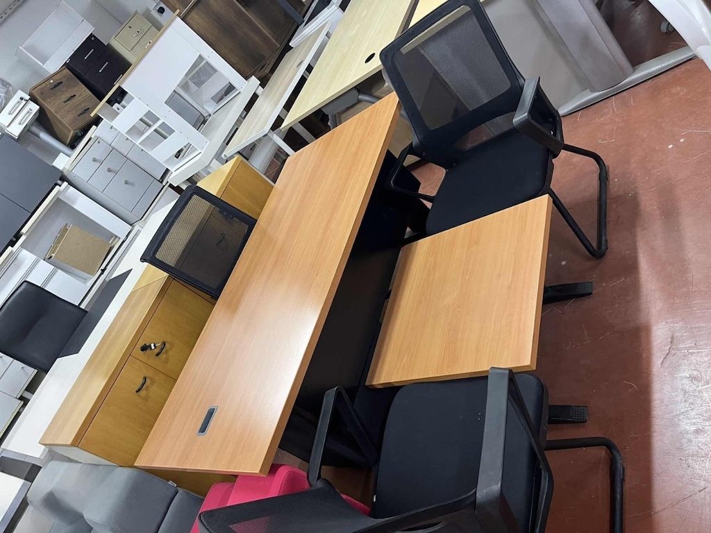 KLAS OFİS PENDİK BAMBU PERSONEL MASA TAKIMI KURUMSALDAN ÇIKMA - 2