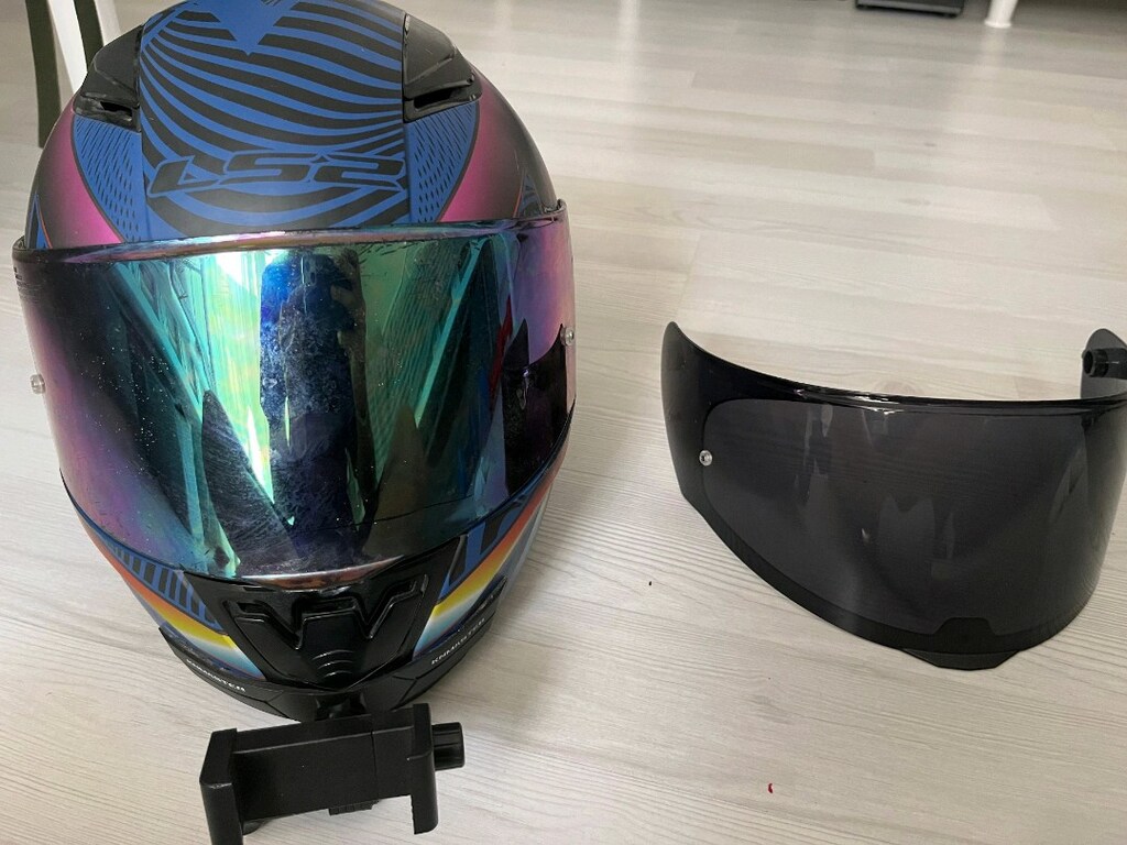 LS2 RAPİD 2 KASK YANINDA EKSTRA VİZÖR - 3