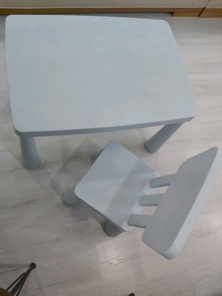 ikea çocuk masa sandalyesi - 3