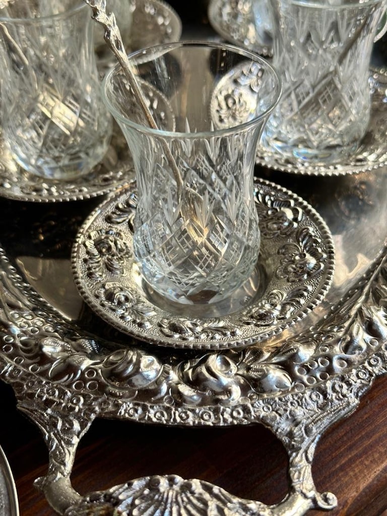 Vintage çay seti - 4