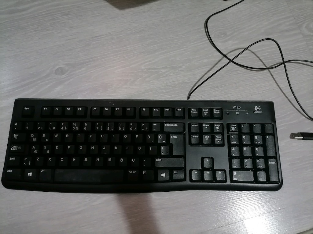 Logitech K120 kablolu klavye - 2