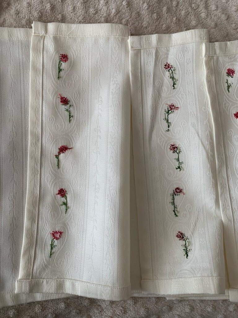 Tamamen El Yapımı Büyük Boy Dekoratif Tabak Altı / Sunumluk / Çeyiz - 6