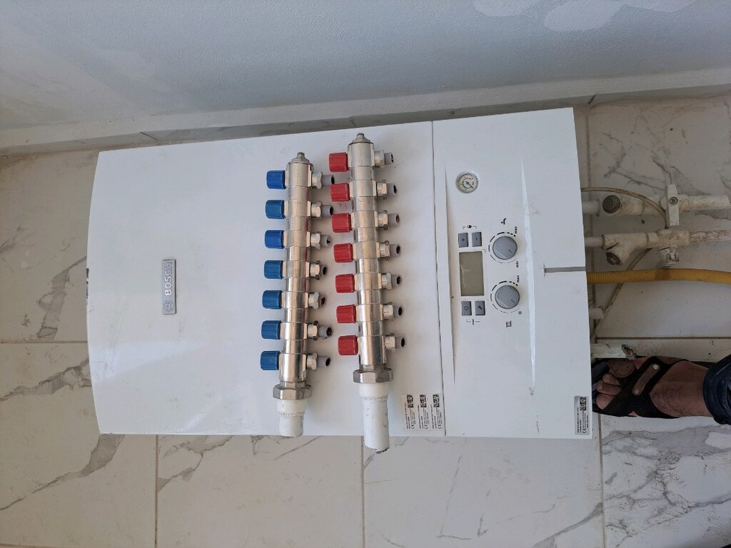 (takaslı) dogalgazlı bosch 24 kw yoğuşmalı kombi