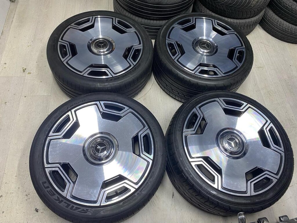 20 inç 5x112 Maybach jant lastik takımı - 7
