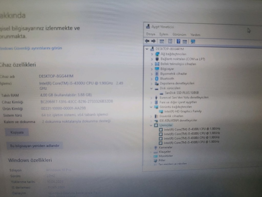 i5 Lenovo ThinkPad T440s - SSD'li, Sağlam ve Masrafsız Laptop - 5