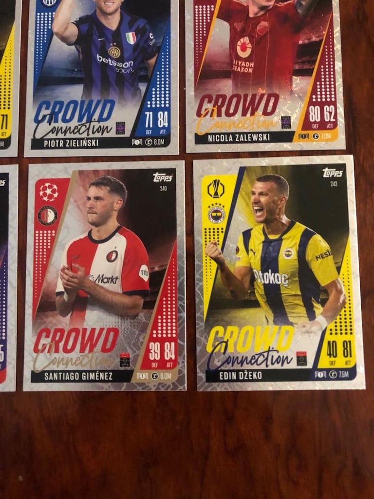 Match attax extra 24/25 crowd connection lot - 7