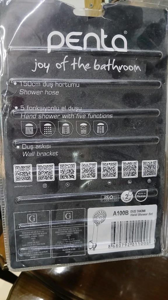 Penta banyo duş başlığı - 5