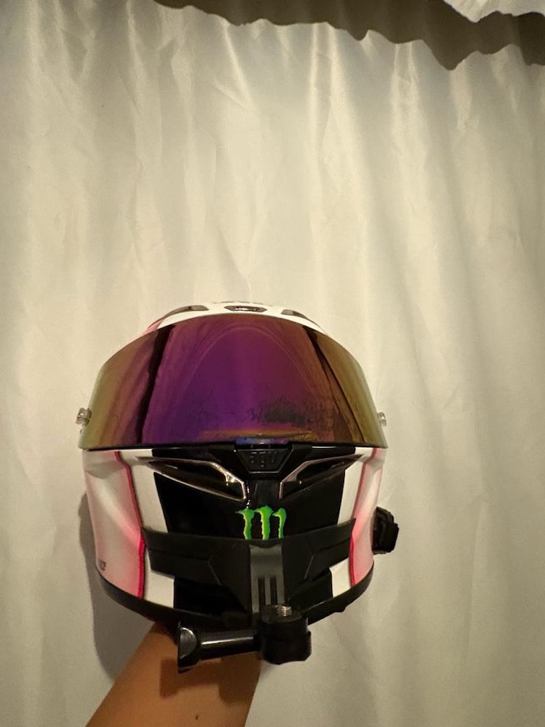 agv pembe kask - 4