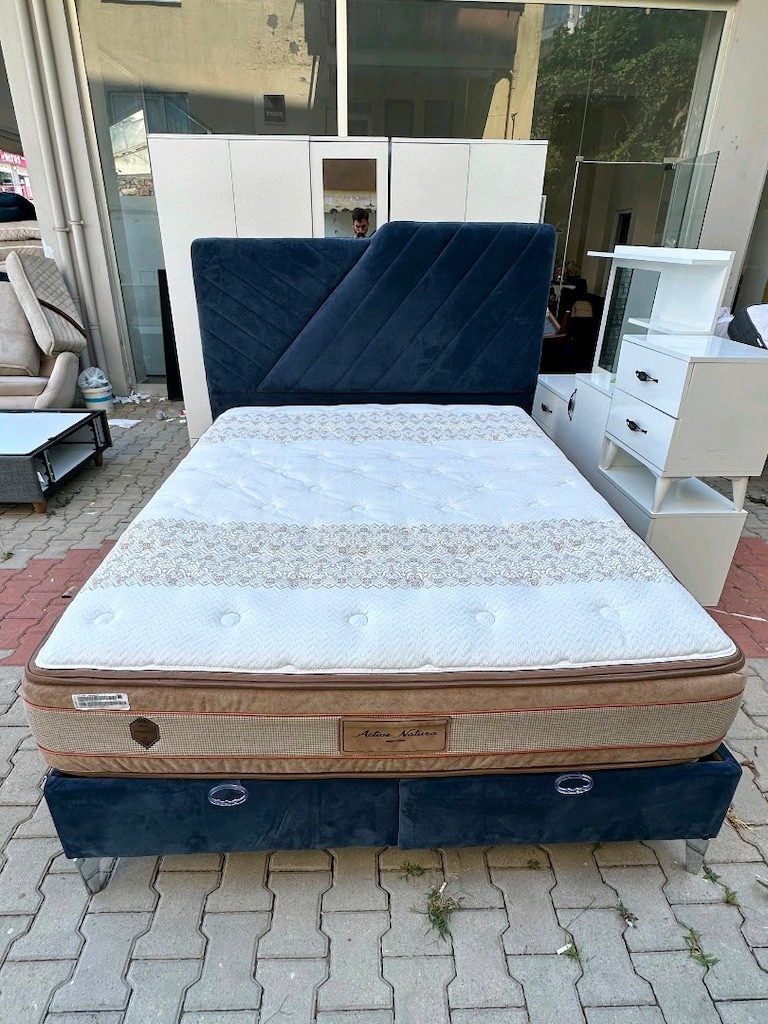 yatak odası takımı çift kişilik yatak sıfır ayarında az kullanılmış - 6